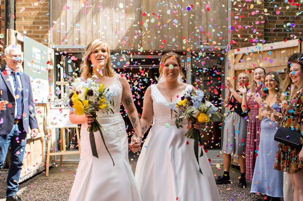 Wedding photography at The River Mill, Derby